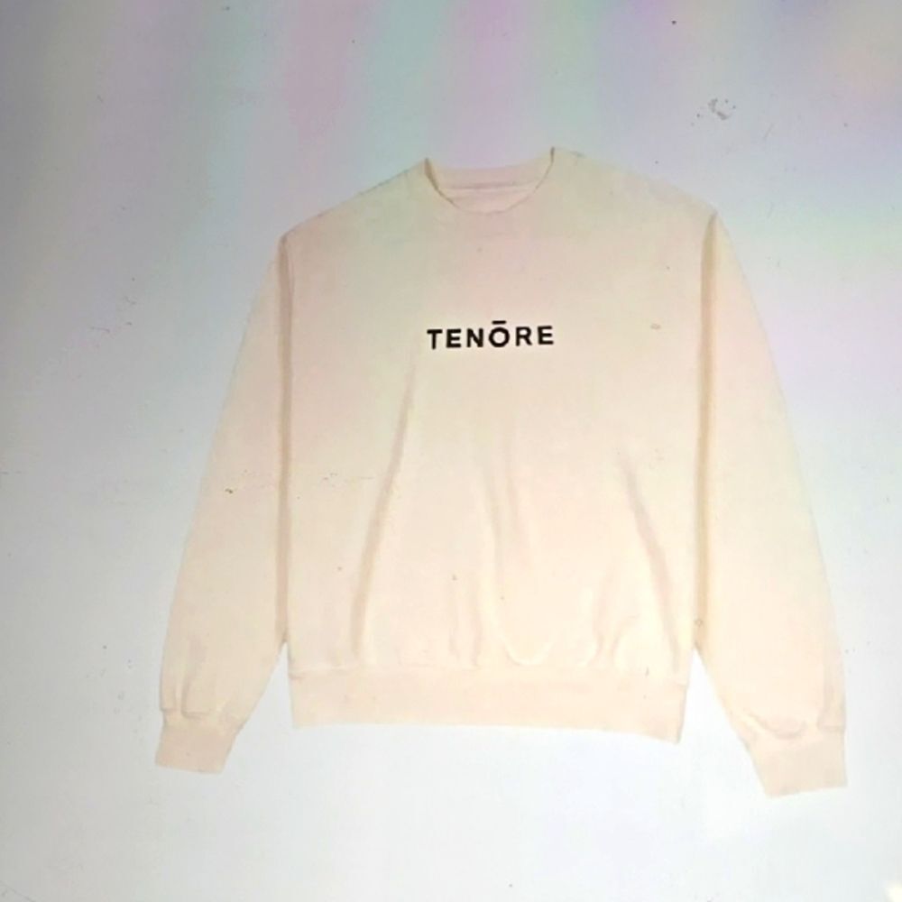 Tenore, All Seasons Staple, Logo Fleece Cream‎  M unisex